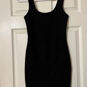 Elegant Black Sleeveless Dress